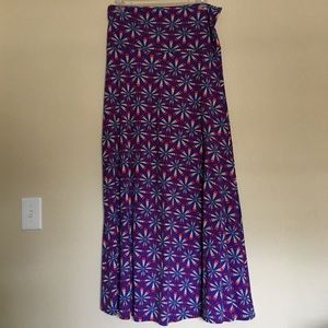 LuLaRoe Maxi Skirt sz XL